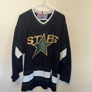 NHL Dallas Stars Vintage 1990’s CCM Jersey Men’s Large